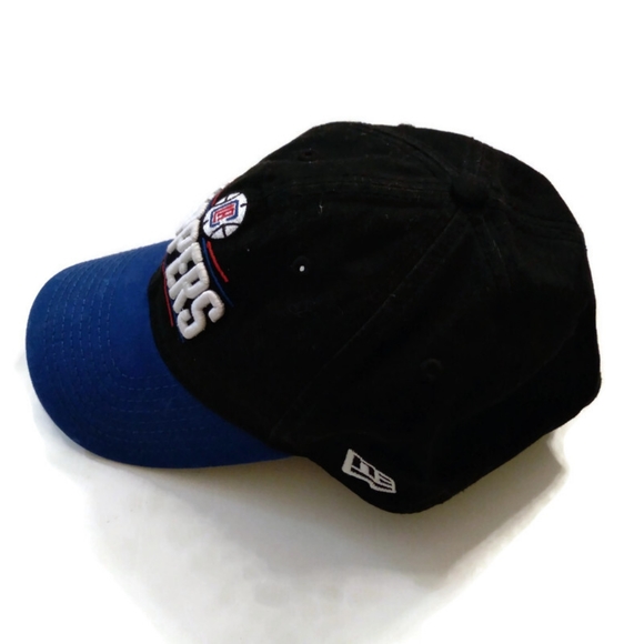 New Era 9Twenty Los Angeles Clippers Disressed Adjustable Strapback Dad Cap - Picture 2 of 8
